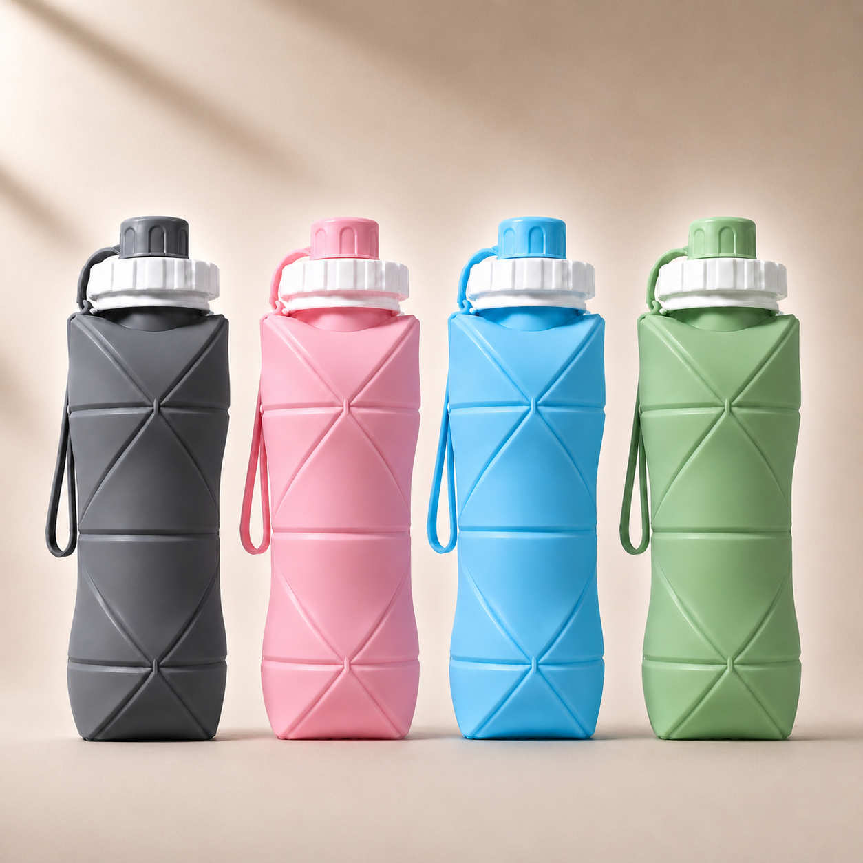 Gourde Pliable Silicone — Légère, Compacte & Toujours avec Vous