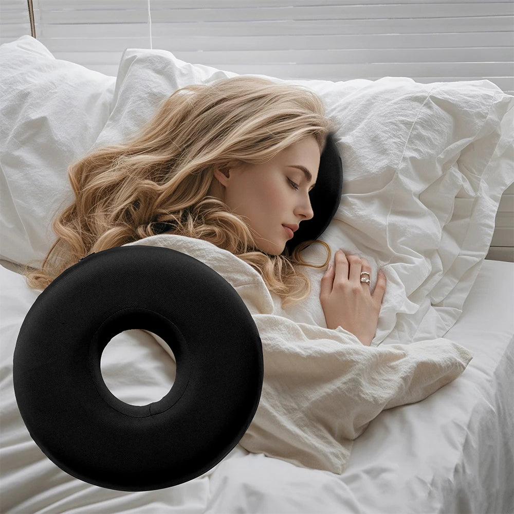 Oreiller Trou Percings & Anti-Rides — Dormez Sans Abîmer Votre Peau