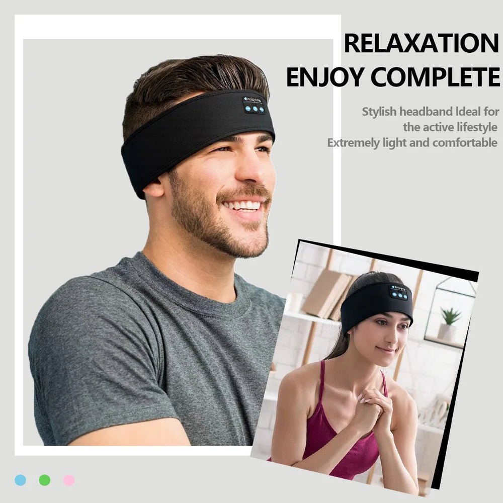 Masque de Nuit Bluetooth — Musique & Obscurité Totale pour un Sommeil Parfait
